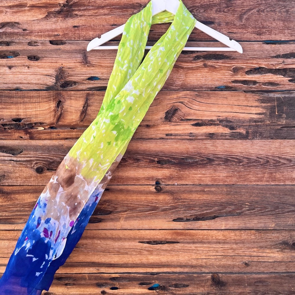 COLDWATER CREEK | Watercolor Lightweight Scarf